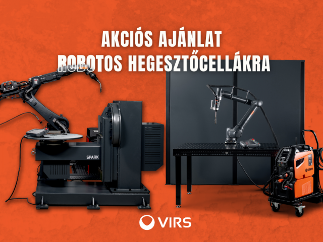 Akciós ajánlat SPARK és CO-SPARK robotos hegesztőcellákra