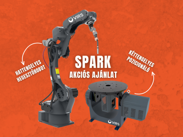 SPARK akció – teljes körű megoldás robothegesztéshez 